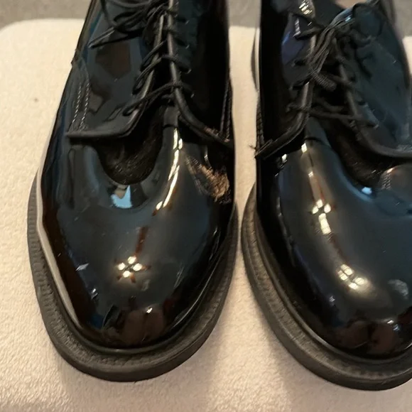 Vibram Polished Black Derbys - Picture 2 of 4